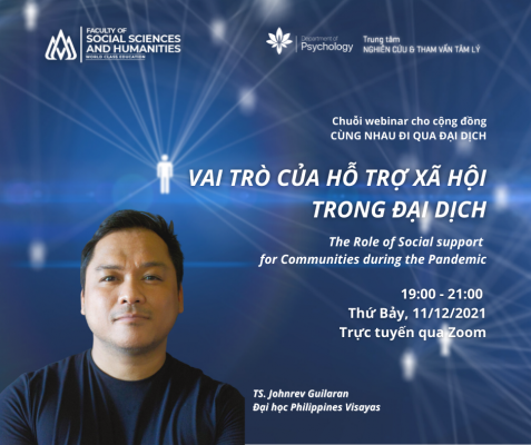 Webinar: Vai trò của hỗ trợ xã hội trong đại dịch