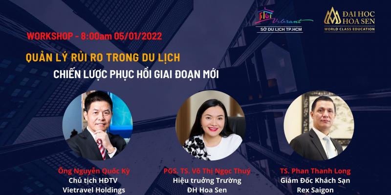 Hội thảo: Quản trị rủi ro kinh doanh du lịch – Chiến lược phục hồi trong giai đoạn mới