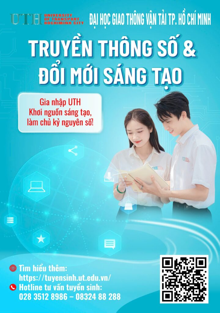 “Vươn mình” trong Kỷ nguyên số: Khám phá ngành Truyền thông số & Đổi mới sáng tạo tại UTH!